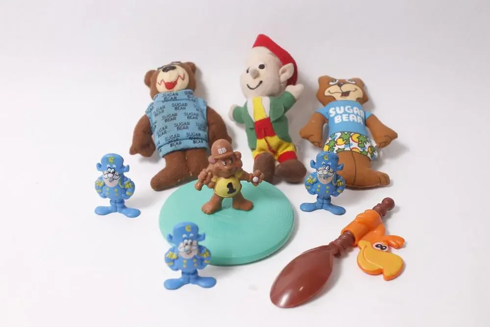 Cereal Mascots Lot Sugar Bear Cap'n Crunch Berry Bears Figures ~ 260212-WH 967